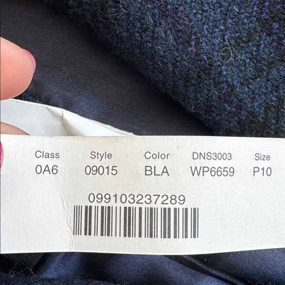 NWT J Crew Schoolboy Plaid Blazer Size 10P - Picture 10 of 11